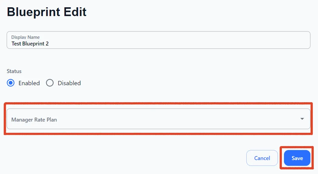 Edit button